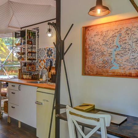 Hotel Tiche Misto Glamping Slapy nad Vltavou Exterior foto